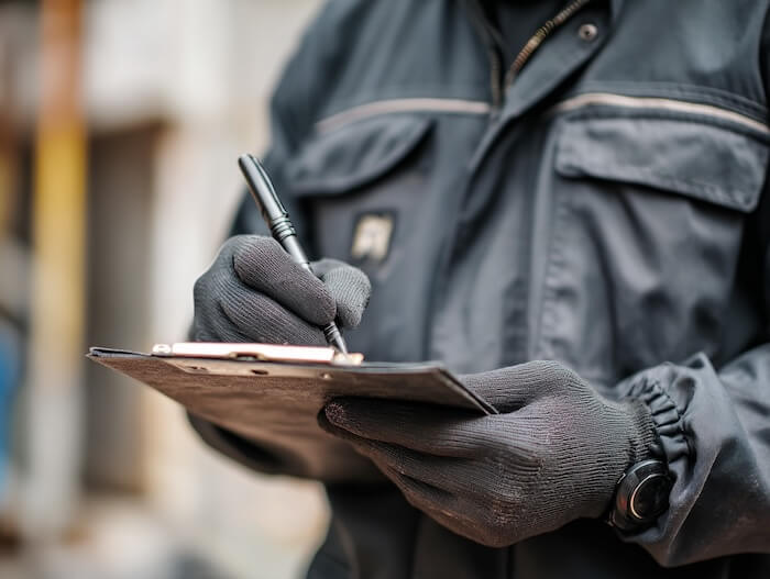 Expert pest control technician providing professional advice and inspection