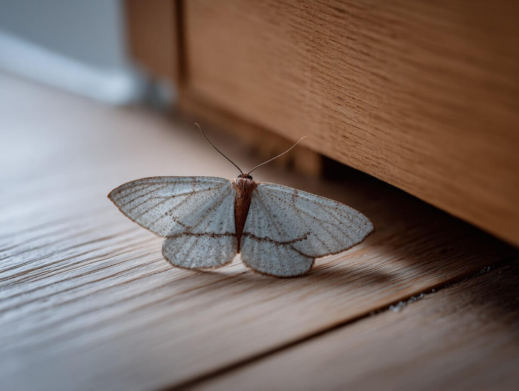 Moth discovered in home – contact Moth Treatment Pros for expert treatment